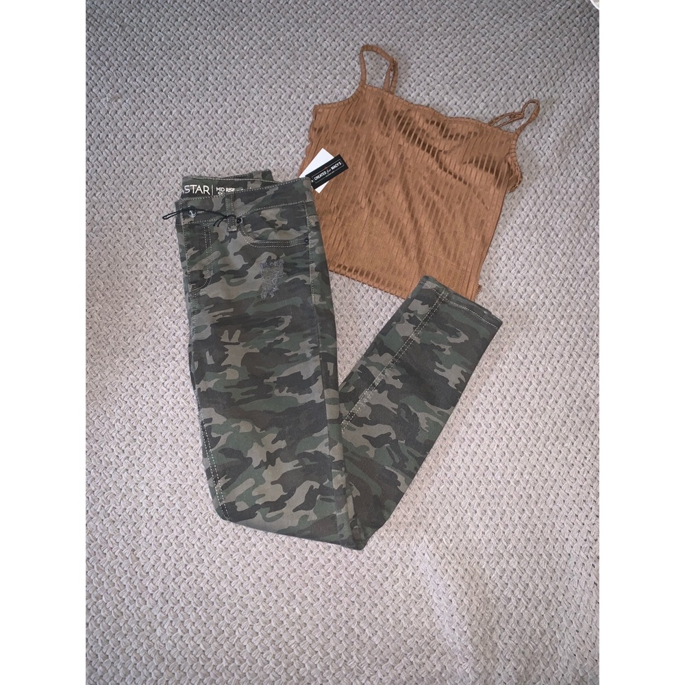 Camo jeans